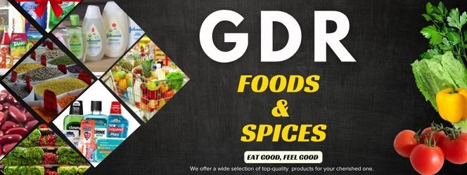 GDR FOODS & SPICES promo
