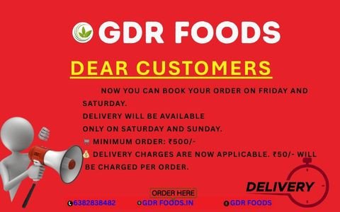 GDR FOODS & SPICES promo